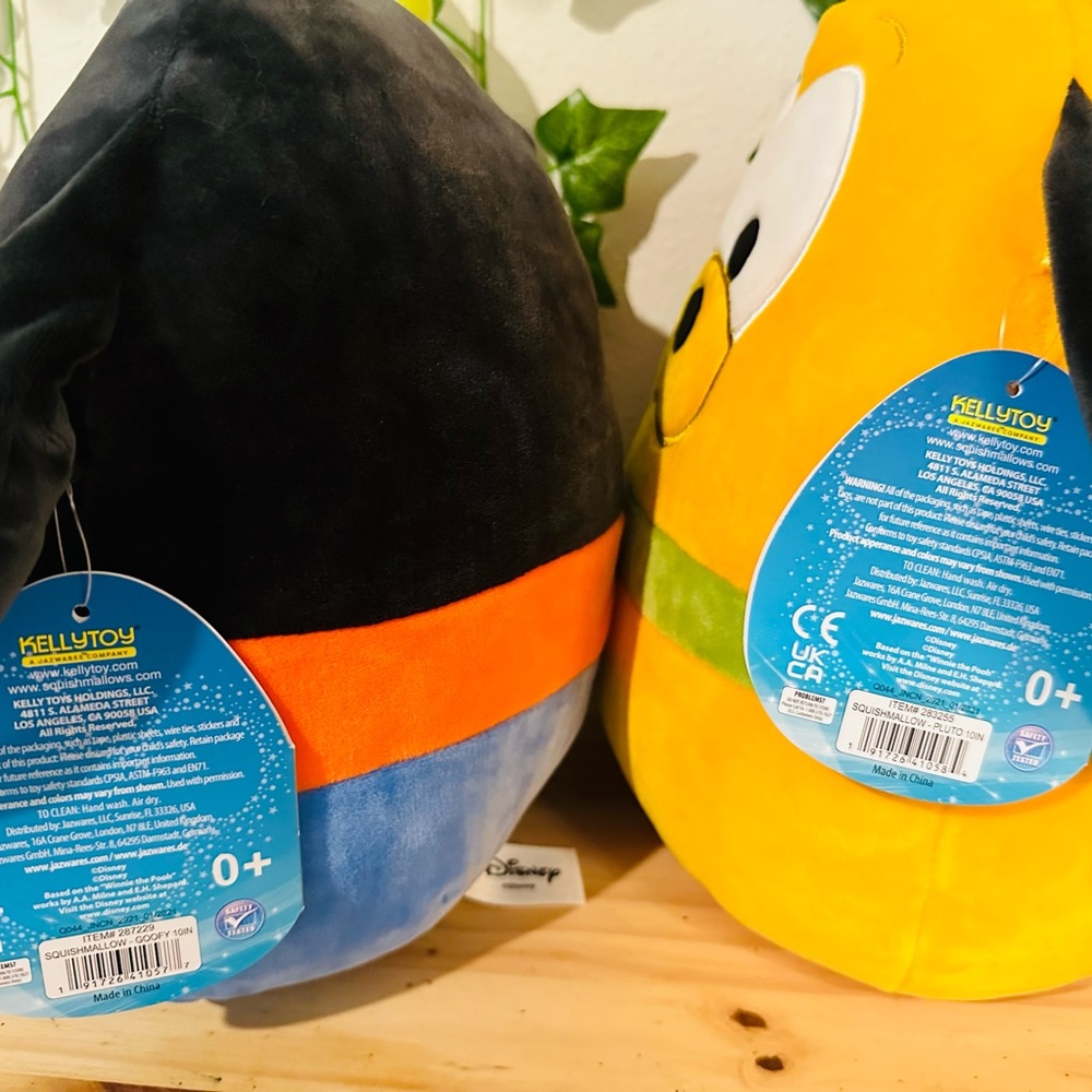 Squishmallow Pluto and Goofy - Picture 2 of 2